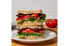 Deli meat in sandwich